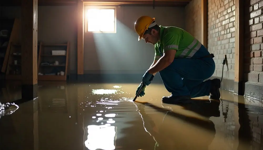 Professional water damage restoration services in Roland, IA